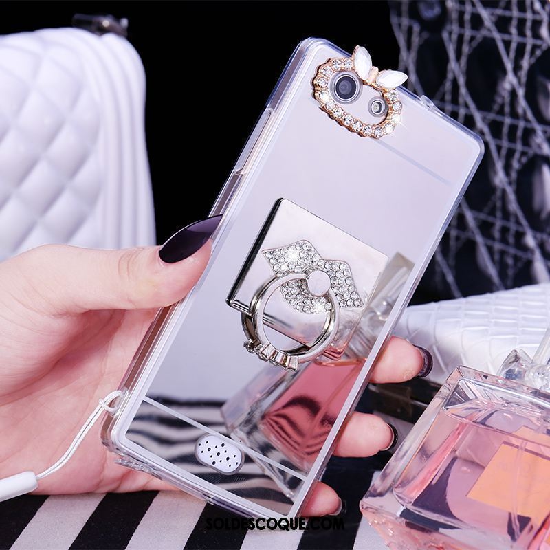 Coque Oppo A31 Fluide Doux Miroir Protection Anneau Téléphone Portable En Vente