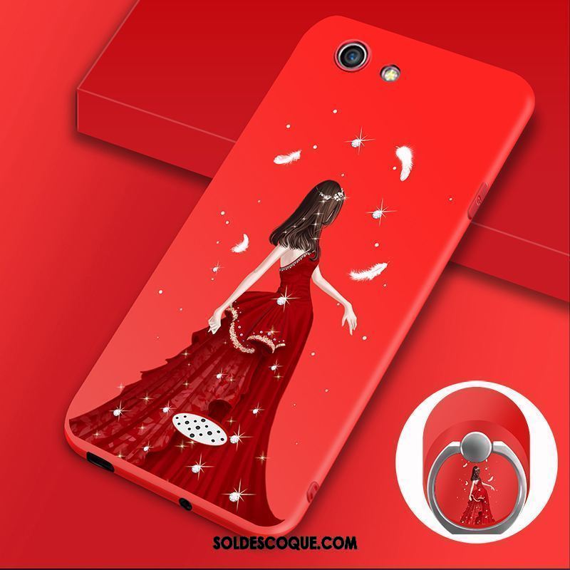 Coque Oppo A31 Fluide Doux Tout Compris Rouge Téléphone Portable Incassable Soldes