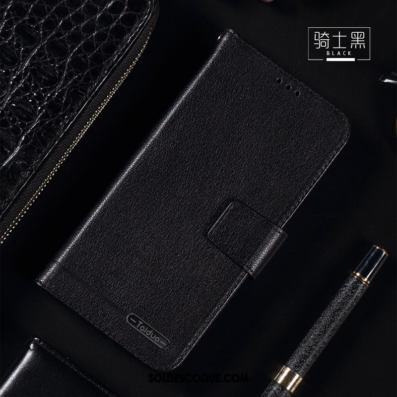 Coque Oppo A31 Portefeuille Étui En Cuir Téléphone Portable Cuir Véritable Protection Soldes