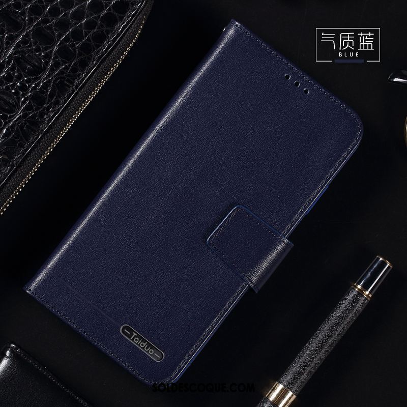 Coque Oppo A31 Portefeuille Étui En Cuir Téléphone Portable Cuir Véritable Protection Soldes