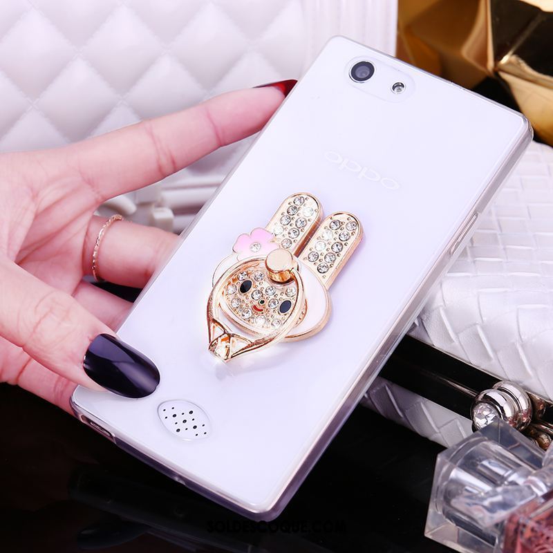 Coque Oppo A31 Étui Anneau Support Fluide Doux Téléphone Portable Pas Cher