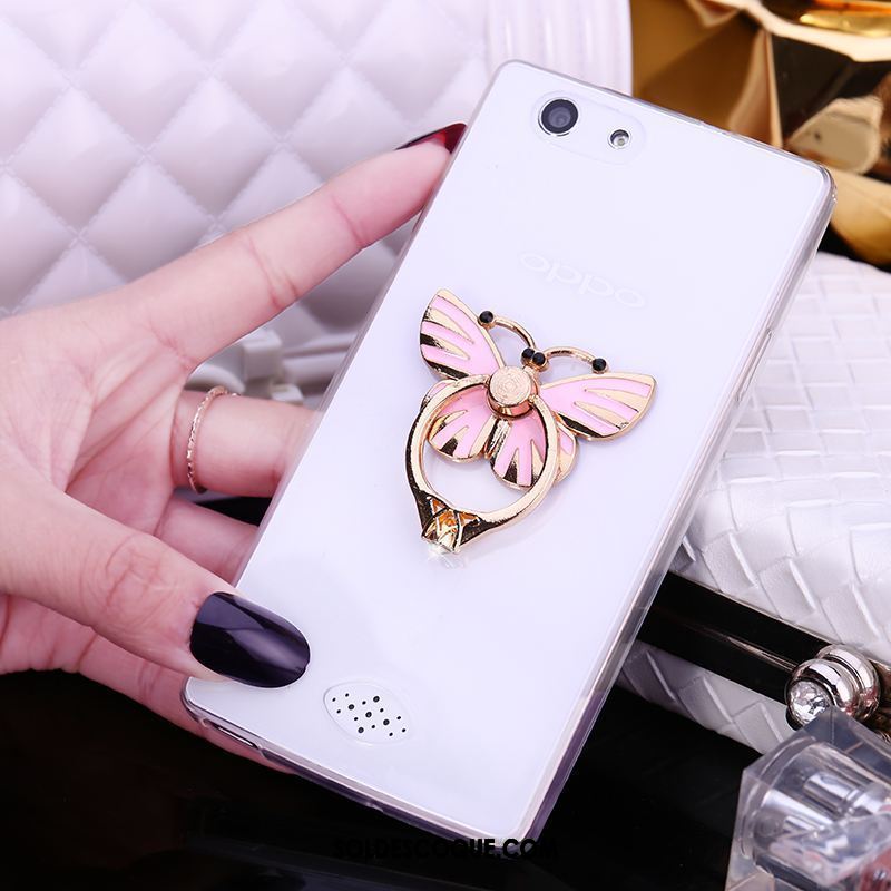 Coque Oppo A31 Étui Anneau Support Fluide Doux Téléphone Portable Pas Cher