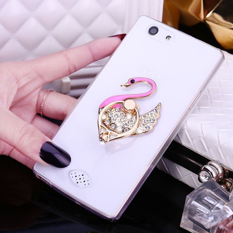 Coque Oppo A31 Étui Anneau Support Fluide Doux Téléphone Portable Pas Cher