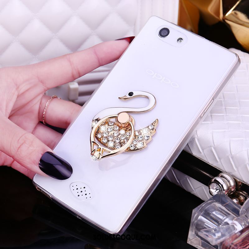 Coque Oppo A31 Étui Anneau Support Fluide Doux Téléphone Portable Pas Cher