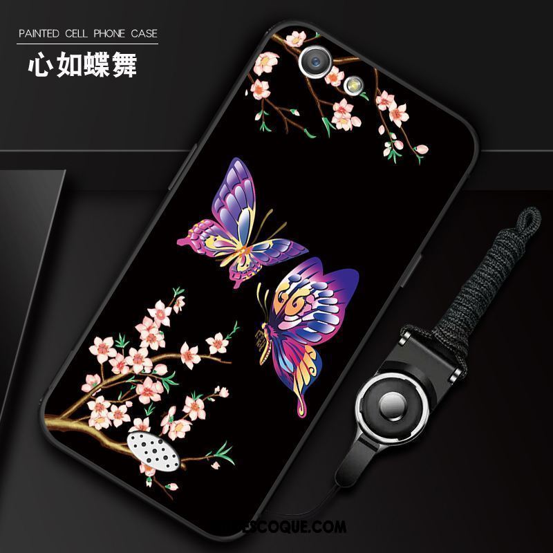 Coque Oppo A31 Étui Dessin Animé Incassable Rose Téléphone Portable Pas Cher