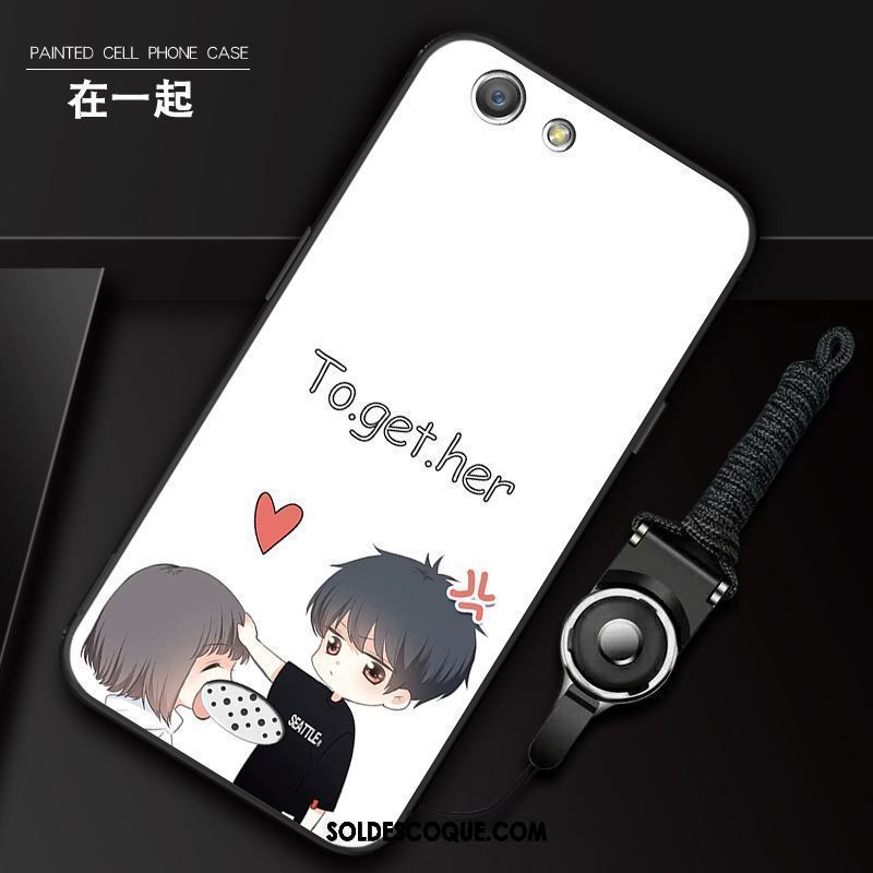 Coque Oppo A31 Étui Dessin Animé Incassable Rose Téléphone Portable Pas Cher