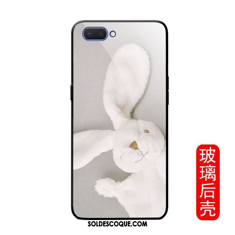 Coque Oppo A3s Créatif Personnalité Téléphone Portable Silicone Miroir Soldes