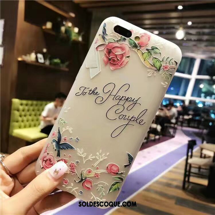 Coque Oppo A3s Fluide Doux Tendance Téléphone Portable Gaufrage Tout Compris Housse France