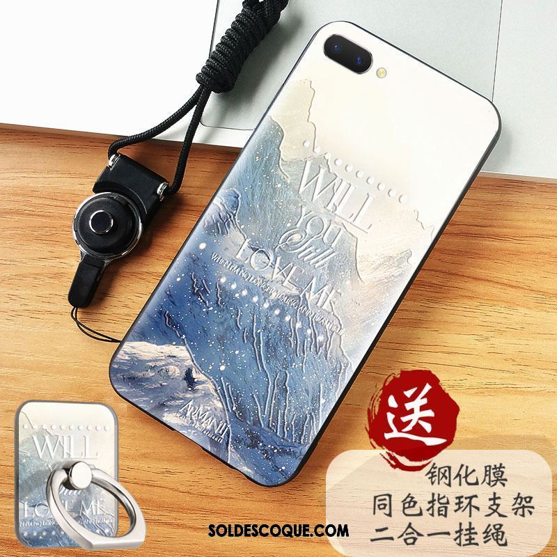 Coque Oppo A3s Incassable Fluide Doux Haute Dessin Animé Tendance Pas Cher