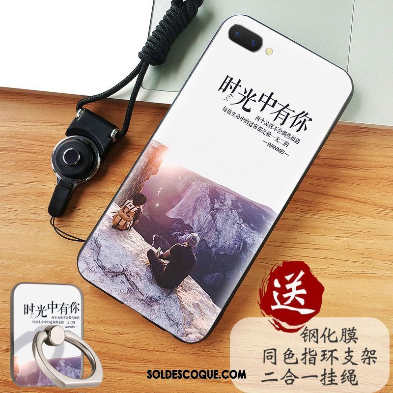 Coque Oppo A3s Incassable Fluide Doux Haute Dessin Animé Tendance Pas Cher