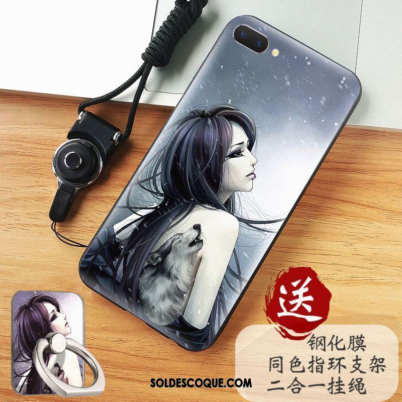 Coque Oppo A3s Incassable Fluide Doux Haute Dessin Animé Tendance Pas Cher