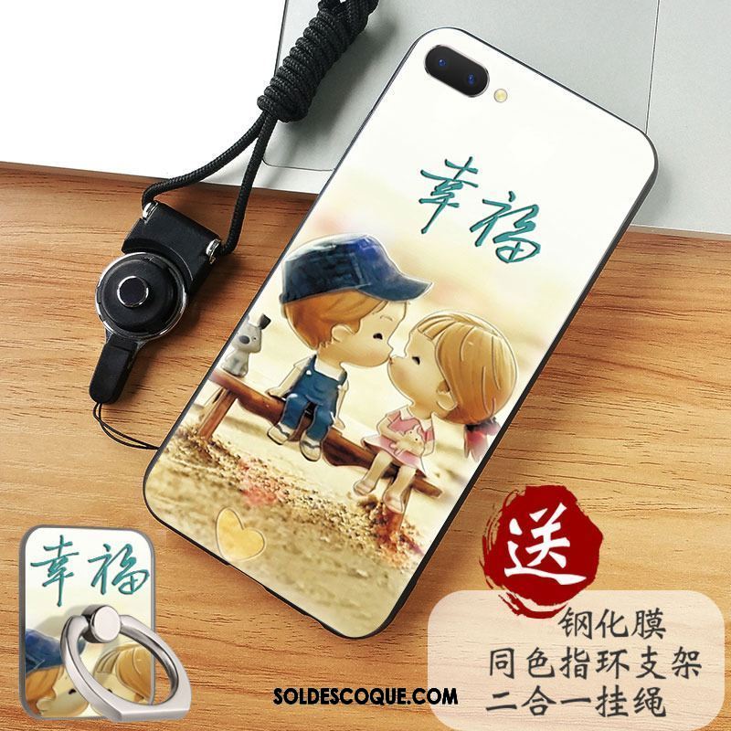 Coque Oppo A3s Incassable Fluide Doux Haute Dessin Animé Tendance Pas Cher