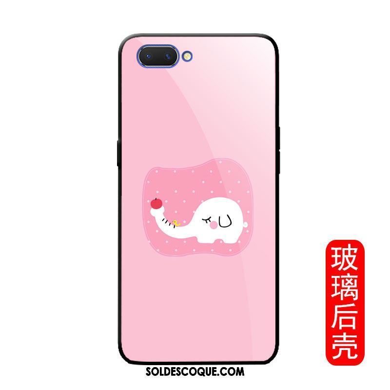 Coque Oppo A3s Miroir Protection Personnalité Mignonne Incassable Pas Cher