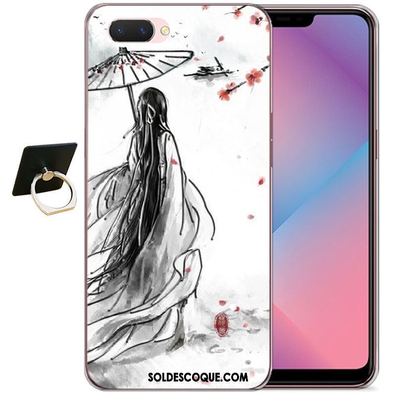 Coque Oppo A3s Nouveau Protection Coque En Silicone Tendance Fluide Doux Soldes