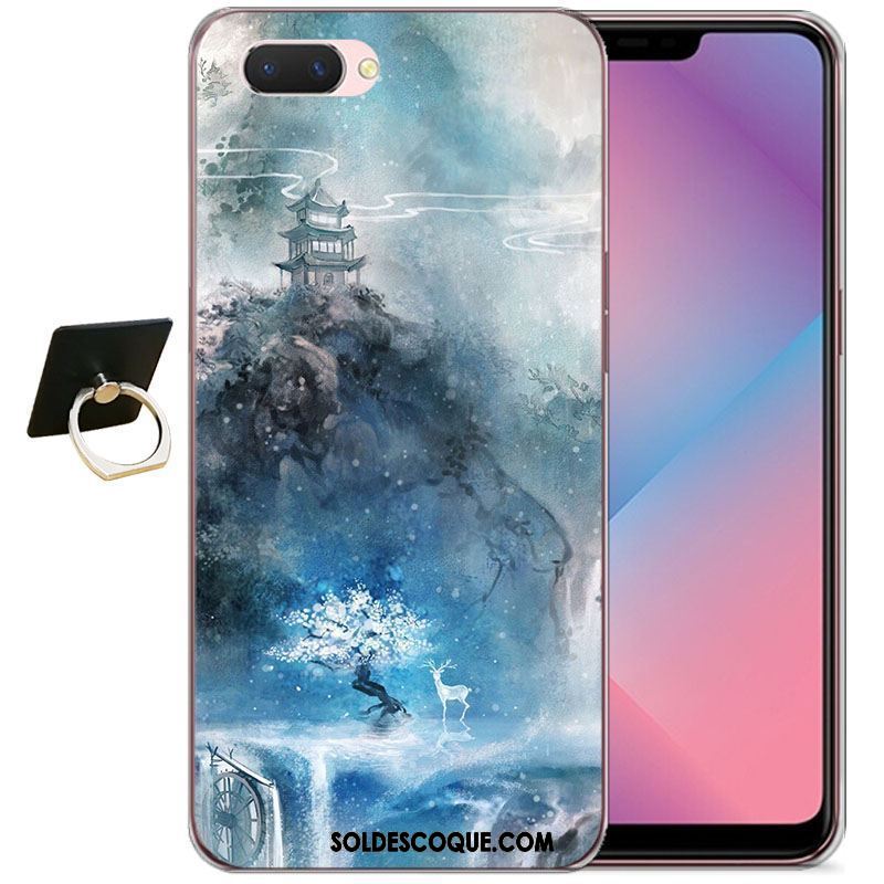 Coque Oppo A3s Nouveau Protection Coque En Silicone Tendance Fluide Doux Soldes