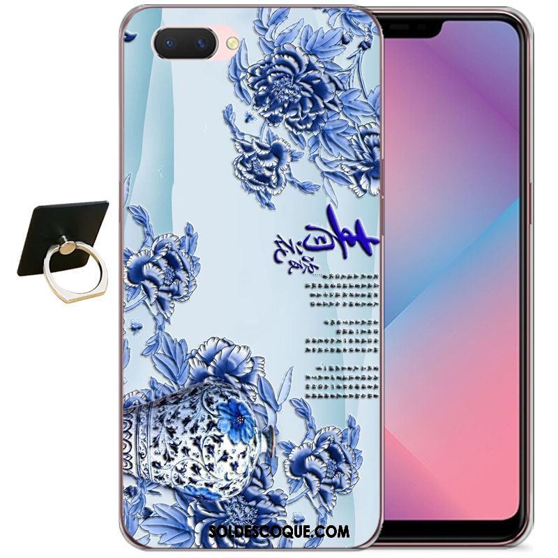 Coque Oppo A3s Nouveau Protection Coque En Silicone Tendance Fluide Doux Soldes