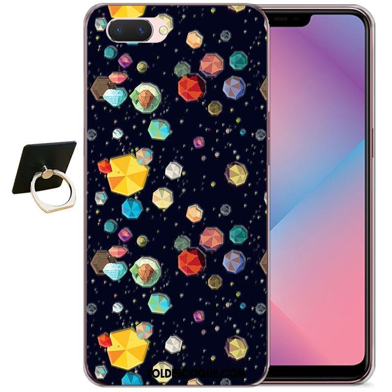 Coque Oppo A3s Nouveau Protection Coque En Silicone Tendance Fluide Doux Soldes