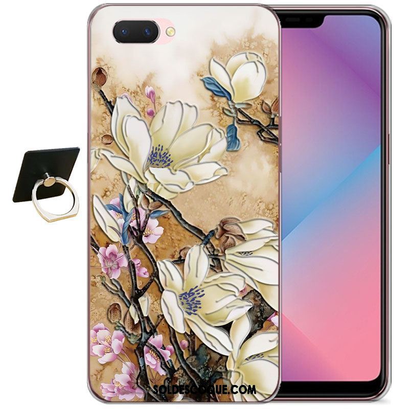 Coque Oppo A3s Nouveau Protection Coque En Silicone Tendance Fluide Doux Soldes