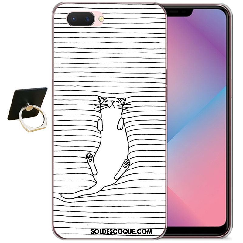 Coque Oppo A3s Nouveau Protection Coque En Silicone Tendance Fluide Doux Soldes