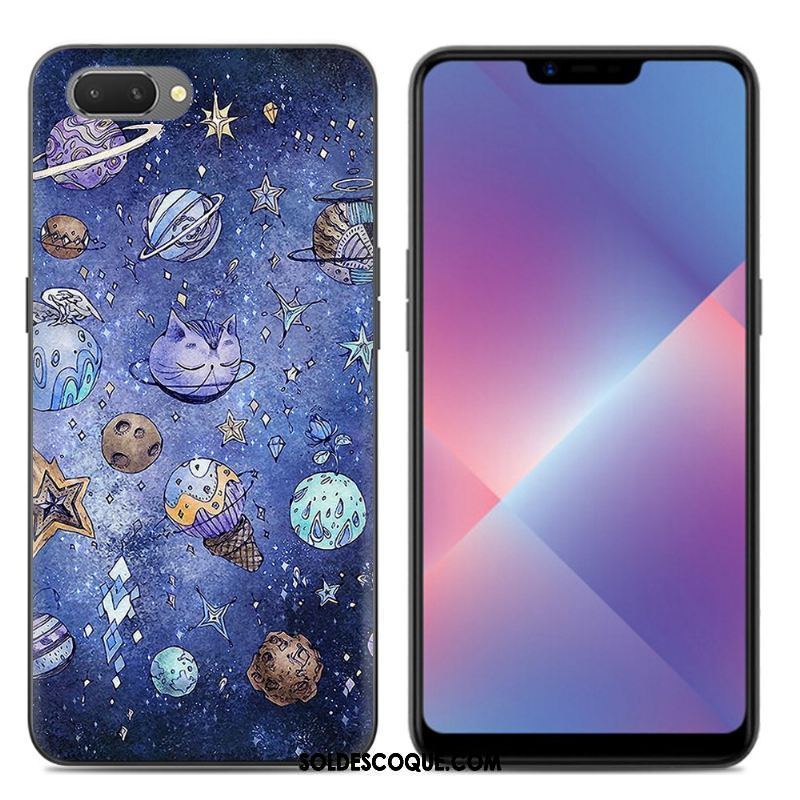 Coque Oppo A3s Protection Téléphone Portable Silicone Transparent Fluide Doux En Ligne