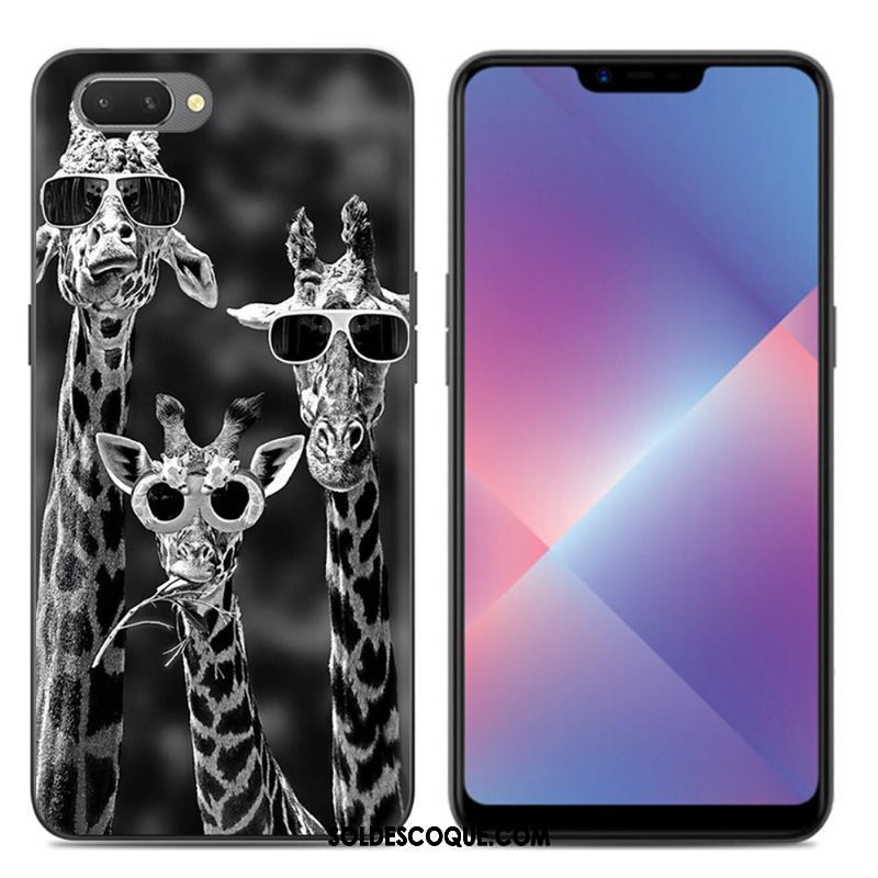 Coque Oppo A3s Protection Téléphone Portable Silicone Transparent Fluide Doux En Ligne