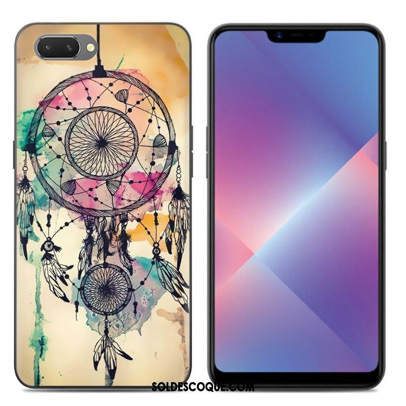 Coque Oppo A3s Protection Téléphone Portable Silicone Transparent Fluide Doux En Ligne