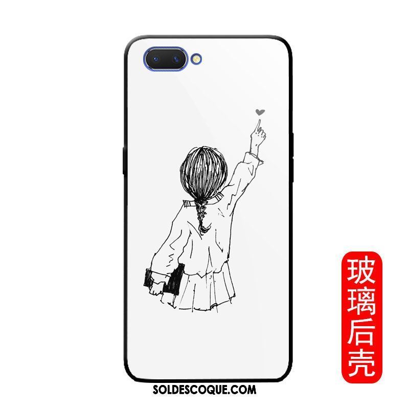 Coque Oppo A3s Silicone Charmant Créatif Tendance Incassable En Vente