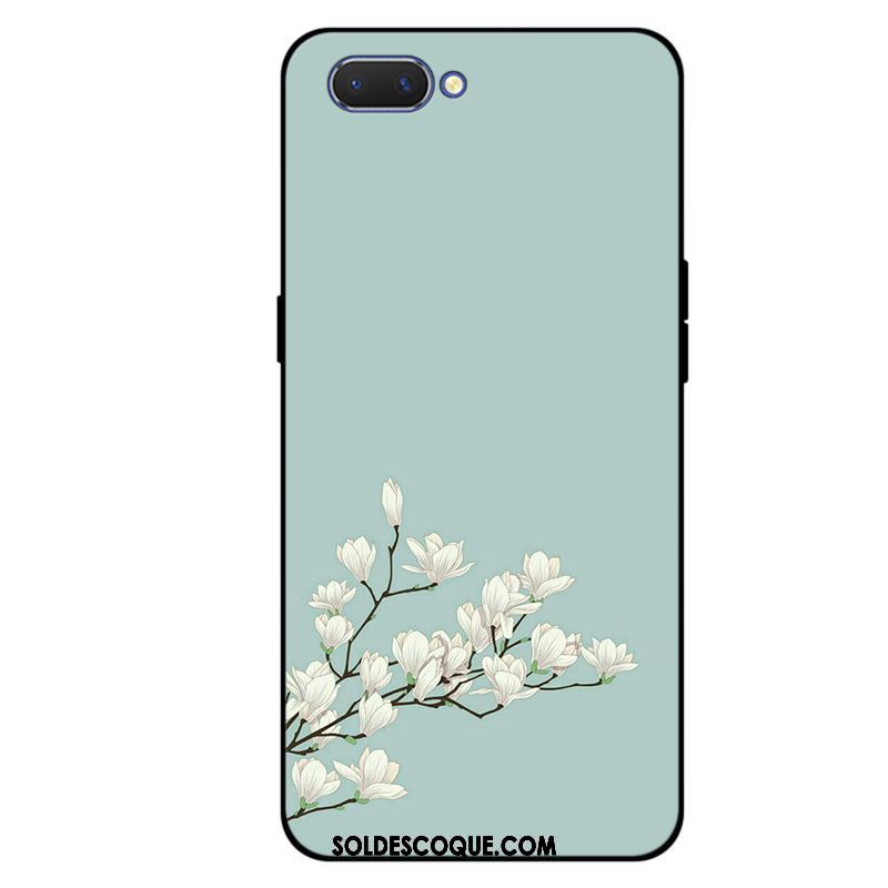 Coque Oppo A3s Simple Tout Compris Fluide Doux Incassable Silicone En Vente