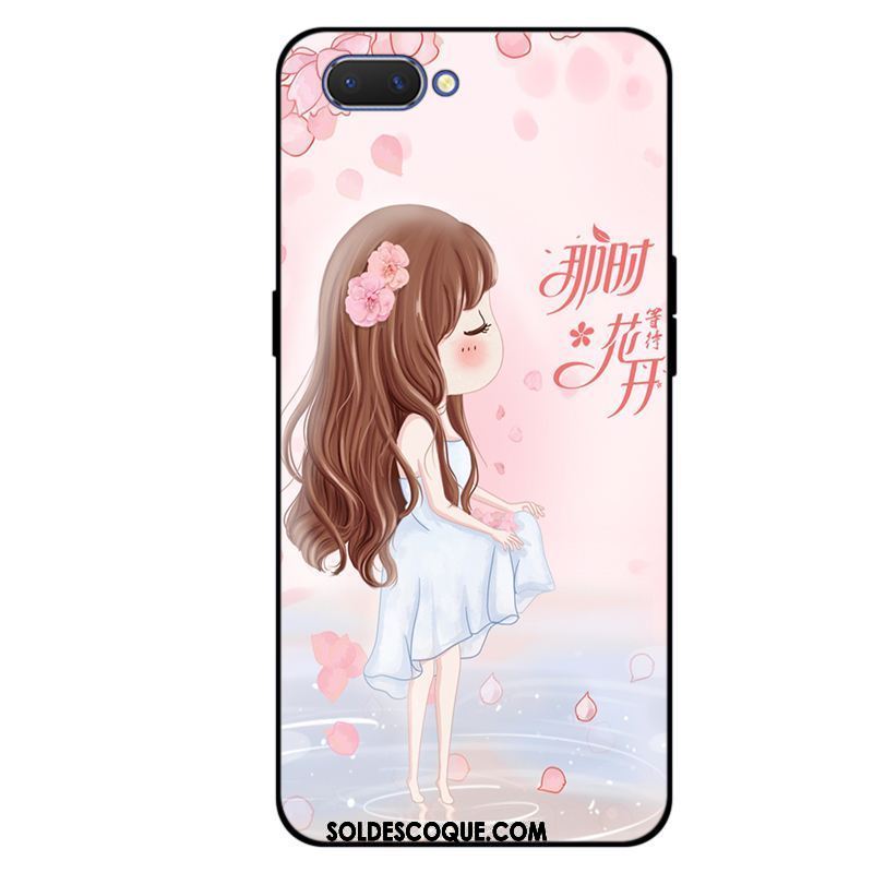 Coque Oppo A3s Simple Tout Compris Fluide Doux Incassable Silicone En Vente