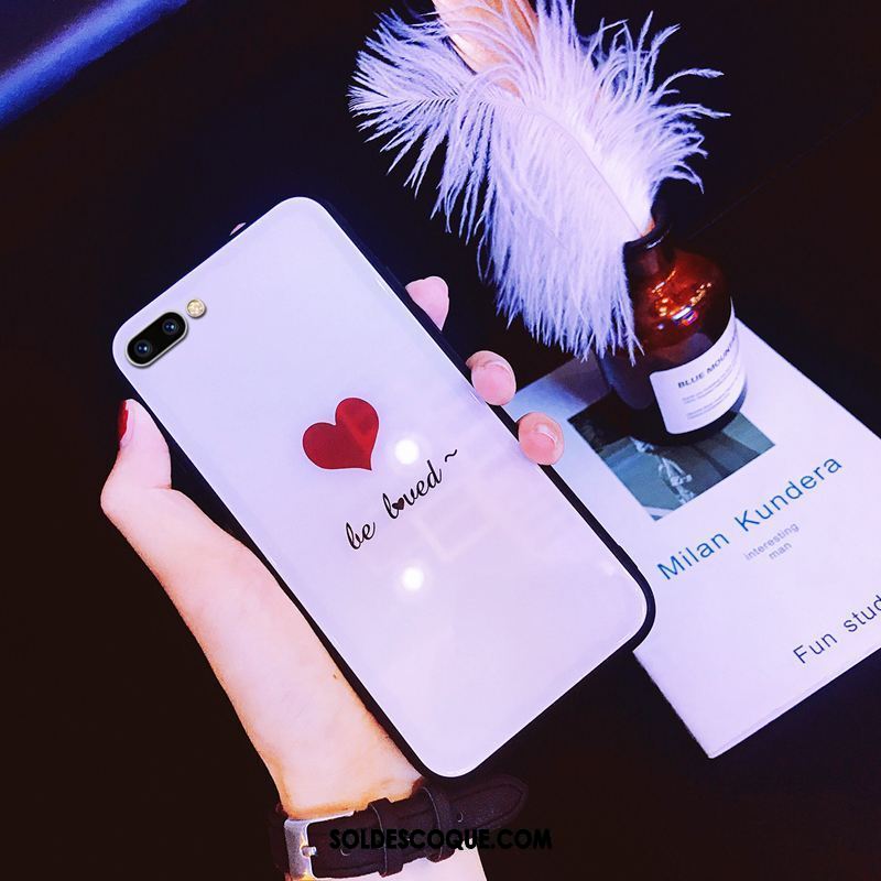 Coque Oppo A3s Tempérer Personnalité Fluide Doux Marque De Tendance Verre Housse France