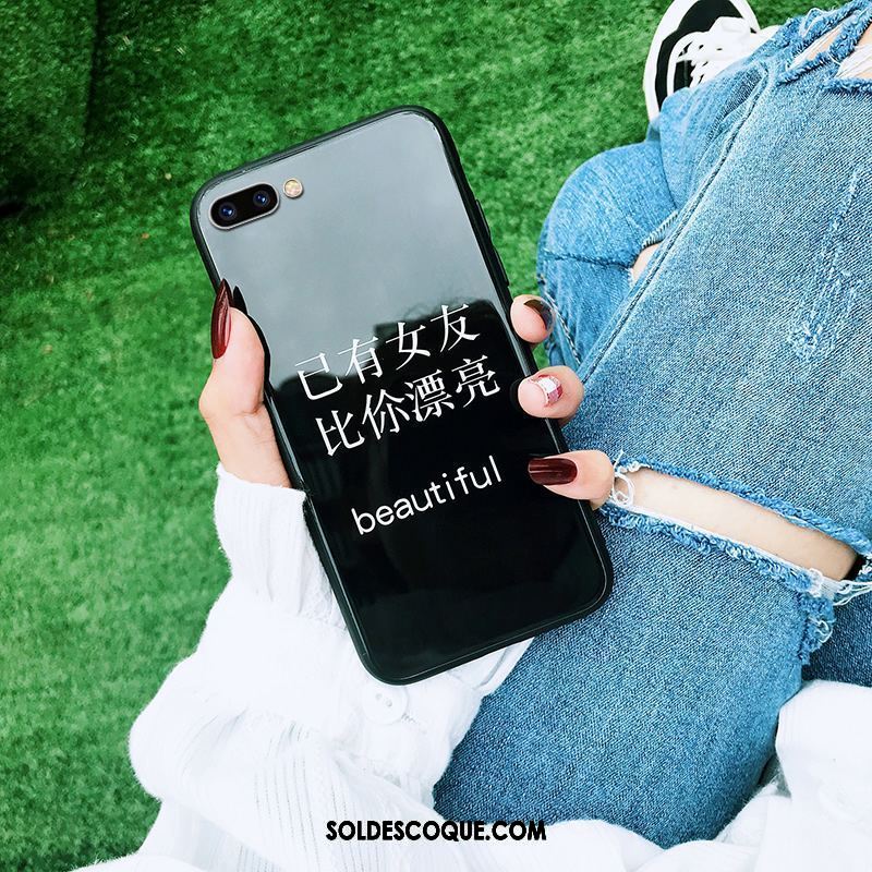 Coque Oppo A3s Tempérer Personnalité Fluide Doux Marque De Tendance Verre Housse France