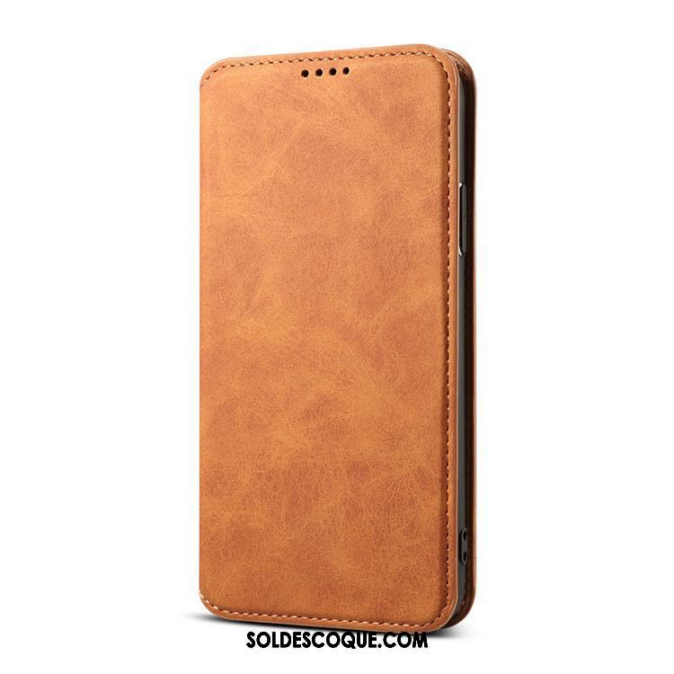 Coque Oppo A3s Téléphone Portable Carte Business Vert Étui En Cuir Pas Cher