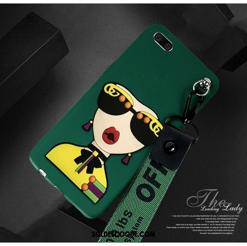 Coque Oppo A3s Téléphone Portable Tout Compris Vert Étui Silicone Pas Cher