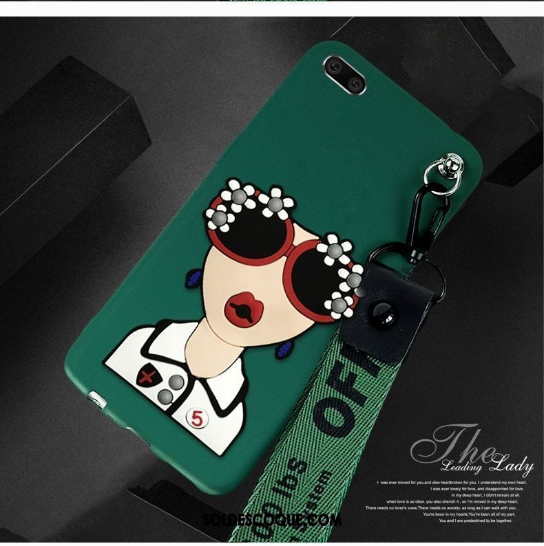 Coque Oppo A3s Téléphone Portable Tout Compris Vert Étui Silicone Pas Cher