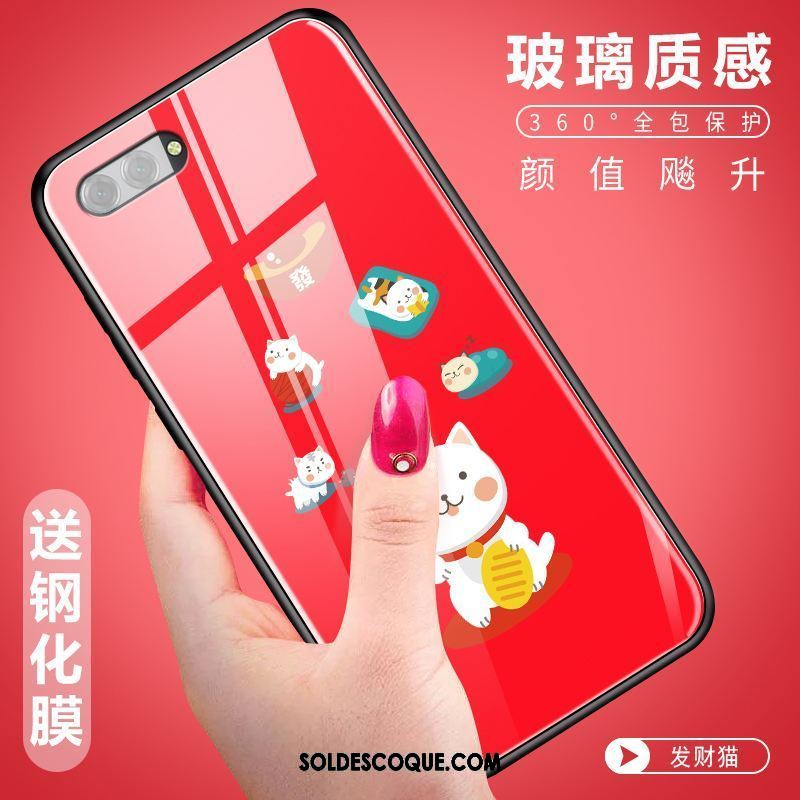 Coque Oppo A3s Étui Tout Compris Téléphone Portable Tendance Net Rouge France