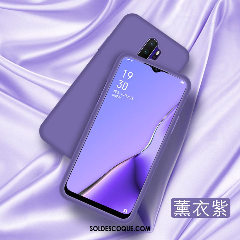 Coque Oppo A5 2020 Incassable Tempérer Silicone Téléphone Portable Fluide Doux Soldes