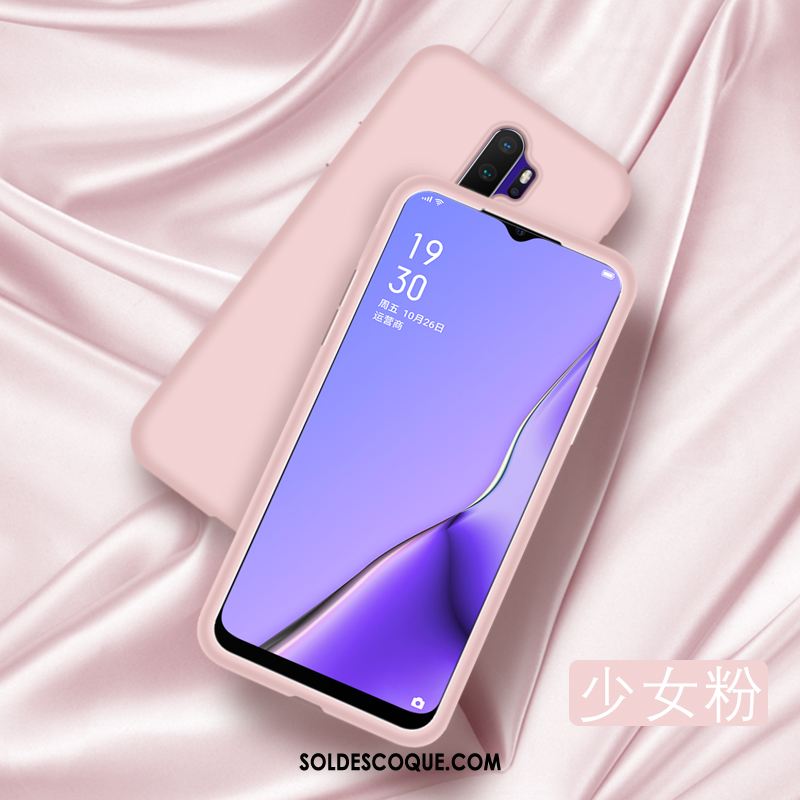 Coque Oppo A5 2020 Incassable Tempérer Silicone Téléphone Portable Fluide Doux Soldes