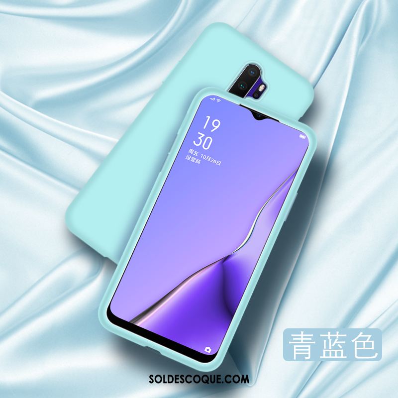 Coque Oppo A5 2020 Incassable Tempérer Silicone Téléphone Portable Fluide Doux Soldes