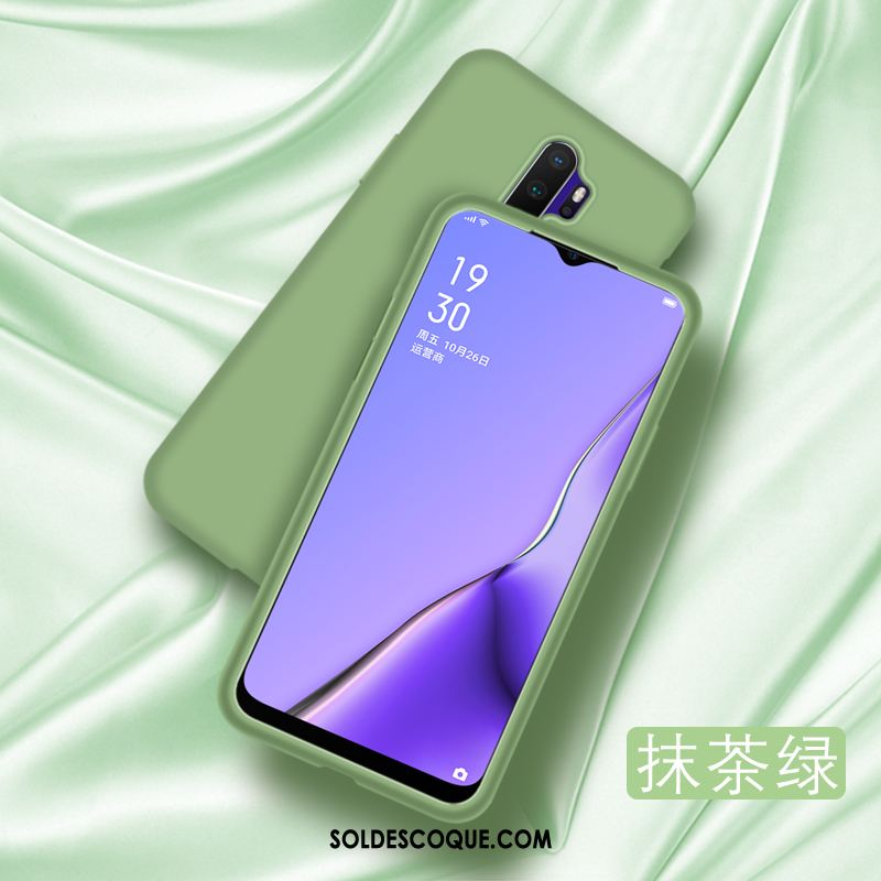 Coque Oppo A5 2020 Incassable Tempérer Silicone Téléphone Portable Fluide Doux Soldes