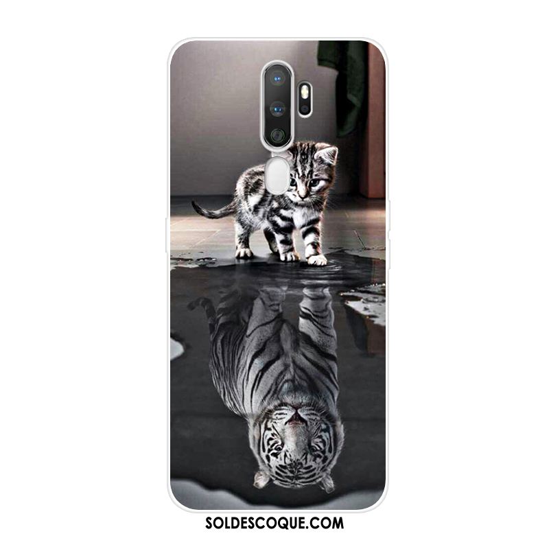 Coque Oppo A5 2020 Silicone Téléphone Portable Tout Compris Arbres Incassable Pas Cher