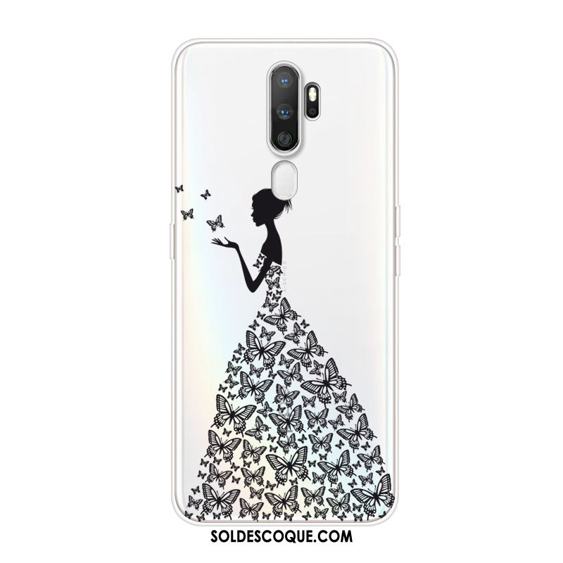 Coque Oppo A5 2020 Silicone Téléphone Portable Tout Compris Arbres Incassable Pas Cher