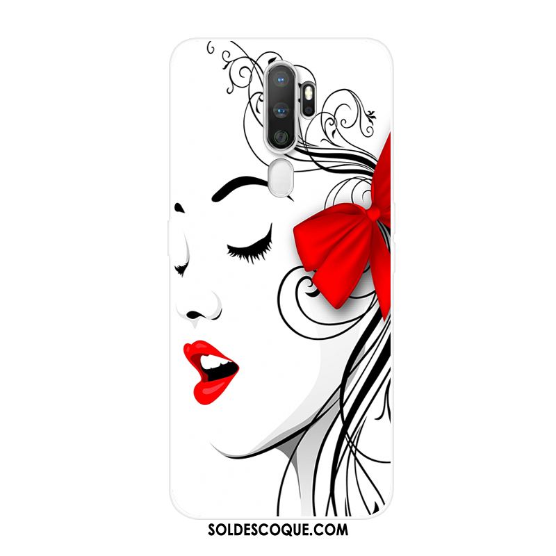 Coque Oppo A5 2020 Silicone Téléphone Portable Tout Compris Arbres Incassable Pas Cher