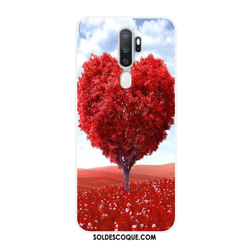 Coque Oppo A5 2020 Silicone Téléphone Portable Tout Compris Arbres Incassable Pas Cher