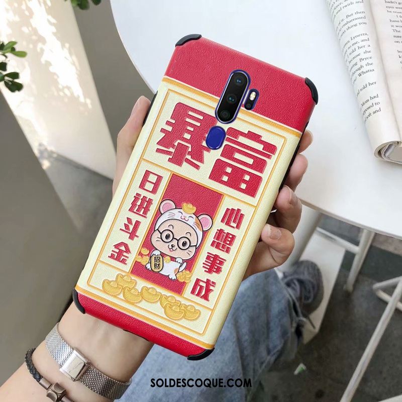 Coque Oppo A5 2020 Étui Téléphone Portable Incassable Protection Amoureux Soldes