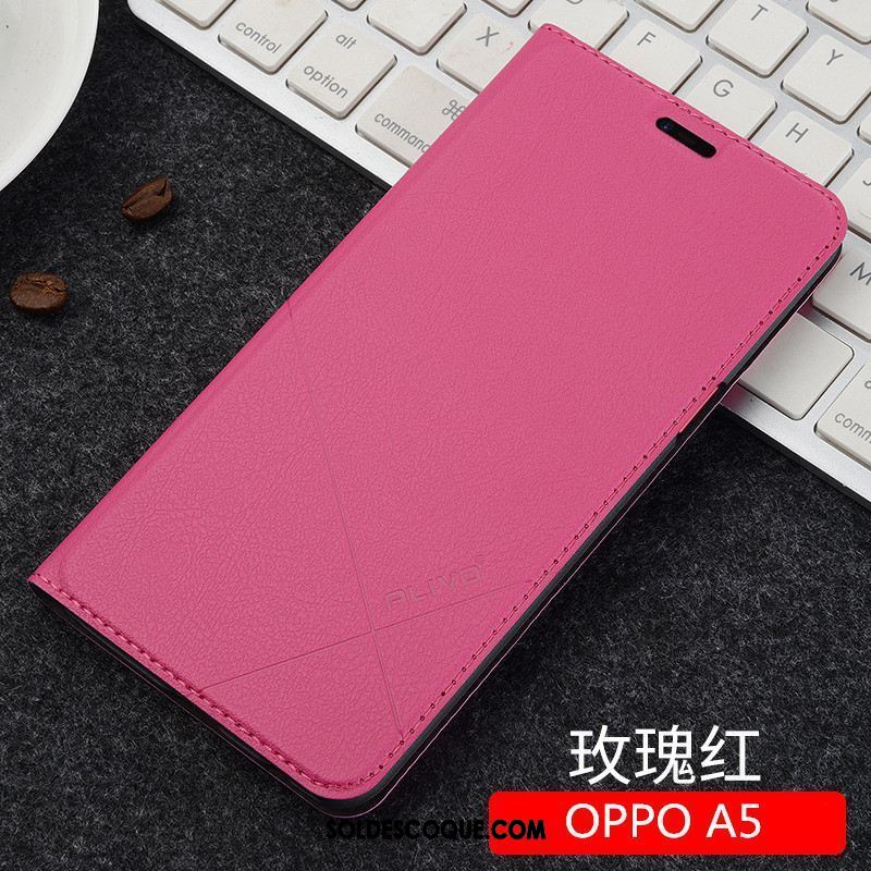 Coque Oppo A5 Créatif Incassable Noir Tout Compris Protection Pas Cher