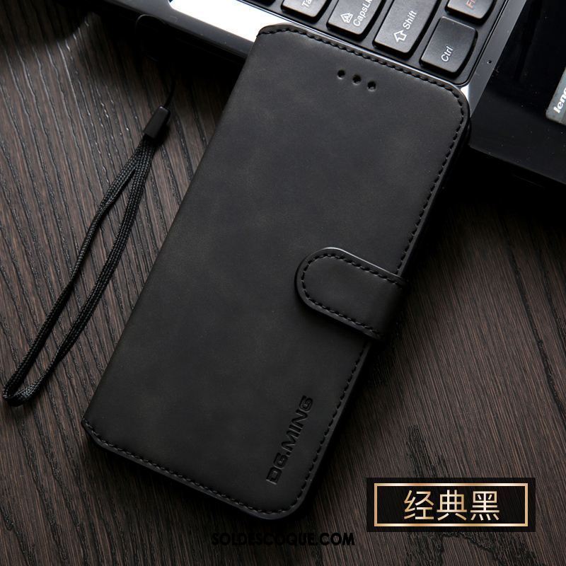 Coque Oppo A5 Cuir Véritable Incassable Téléphone Portable Gris Protection En Ligne