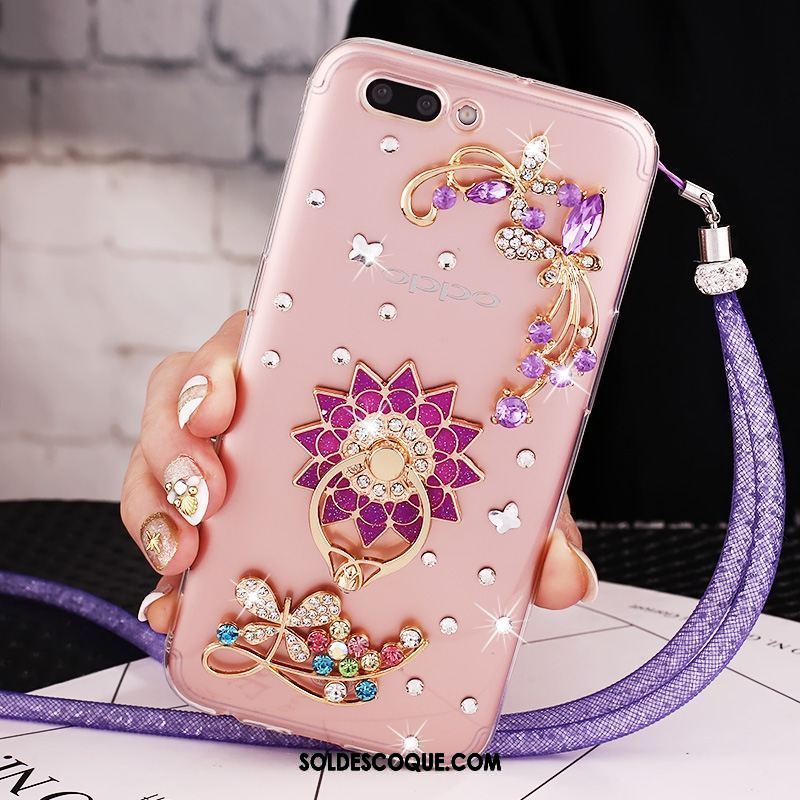 Coque Oppo A5 Incassable Ornements Suspendus Protection Nouveau Violet En Ligne