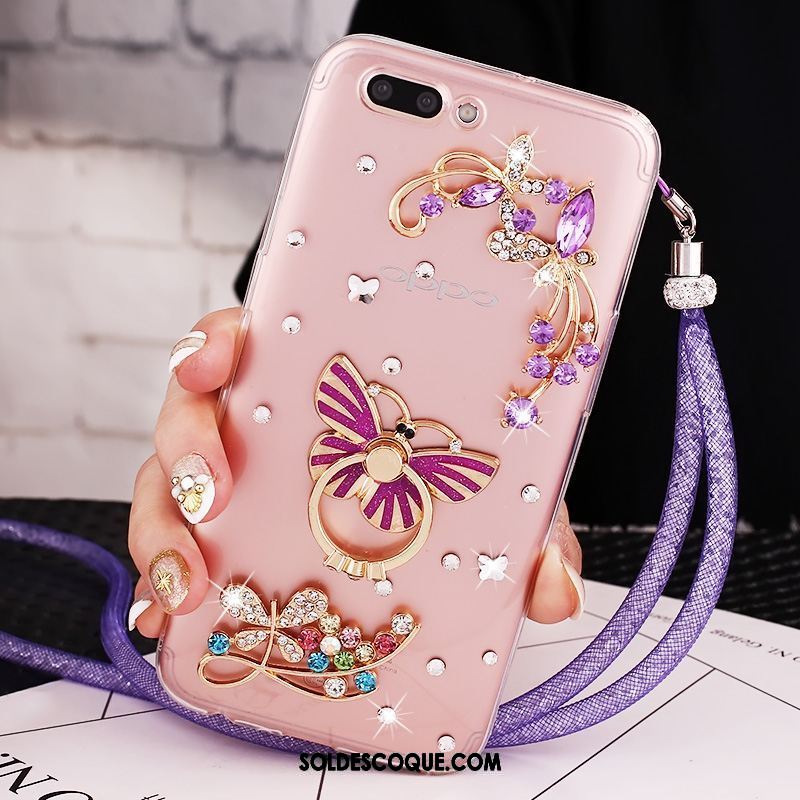 Coque Oppo A5 Incassable Ornements Suspendus Protection Nouveau Violet En Ligne