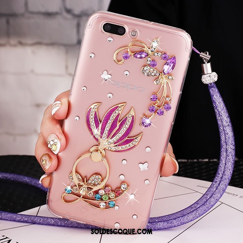 Coque Oppo A5 Incassable Ornements Suspendus Protection Nouveau Violet En Ligne