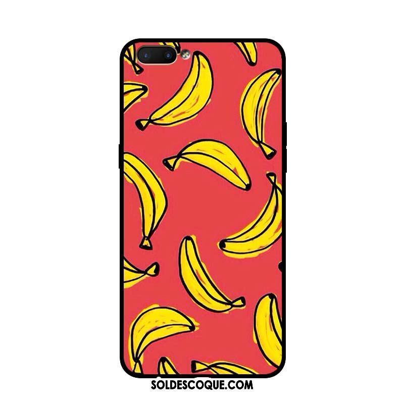 Coque Oppo A5 Incassable Téléphone Portable Fluide Doux Banane Citron Housse Soldes